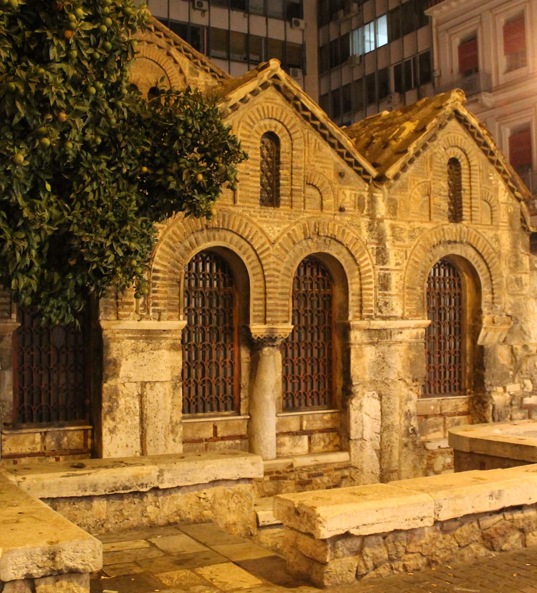 Church in the Plaka, or old city, area of Athens