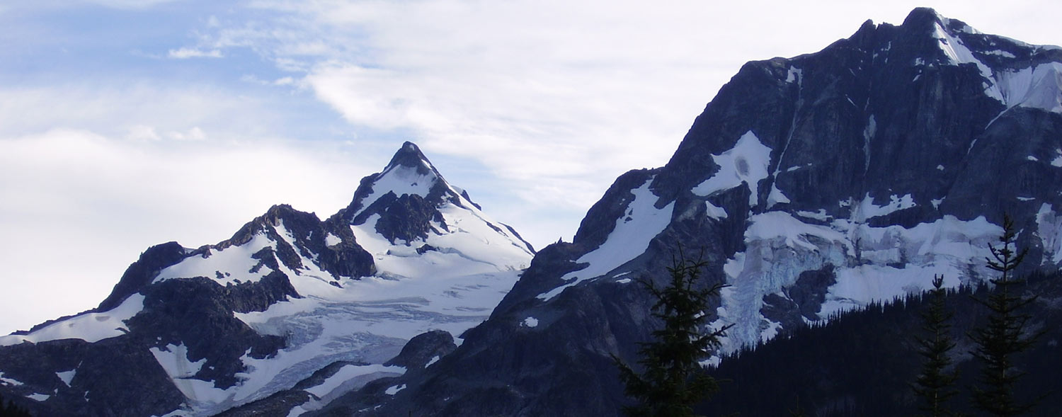 Mountain Peaks, Duffey Lake Road, British Columbia