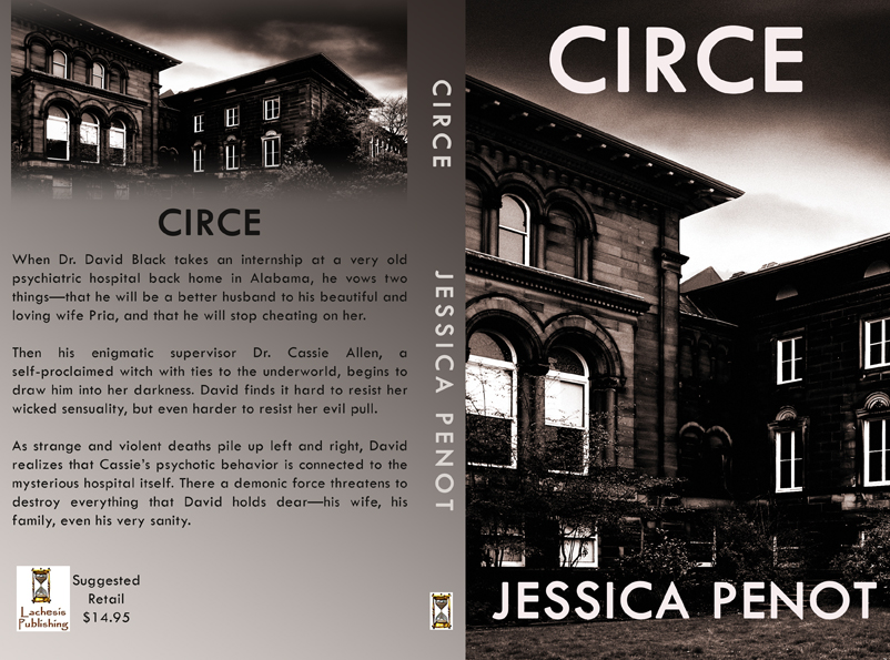 The full wrap cover of Circe by Jessica Penot